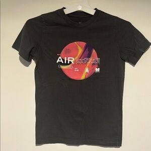 Nike Black Tee with Colorful Graphic
